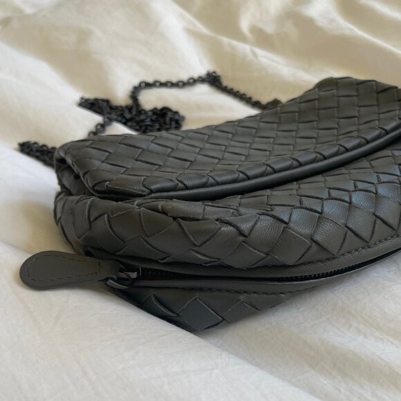 Bottega Veneta Chain-link Intrecciato messenger bag - Picture 2 of 15